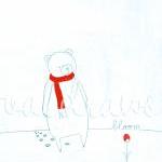 Bear art print Winter art p..