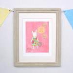 Personalized girl's nursery..