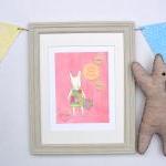 Personalized girl's nursery..