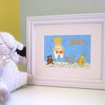 Kids wall art Children's pe..
