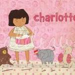 Kids wall art Girl's person..