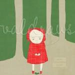 Girl In Red Hoo..